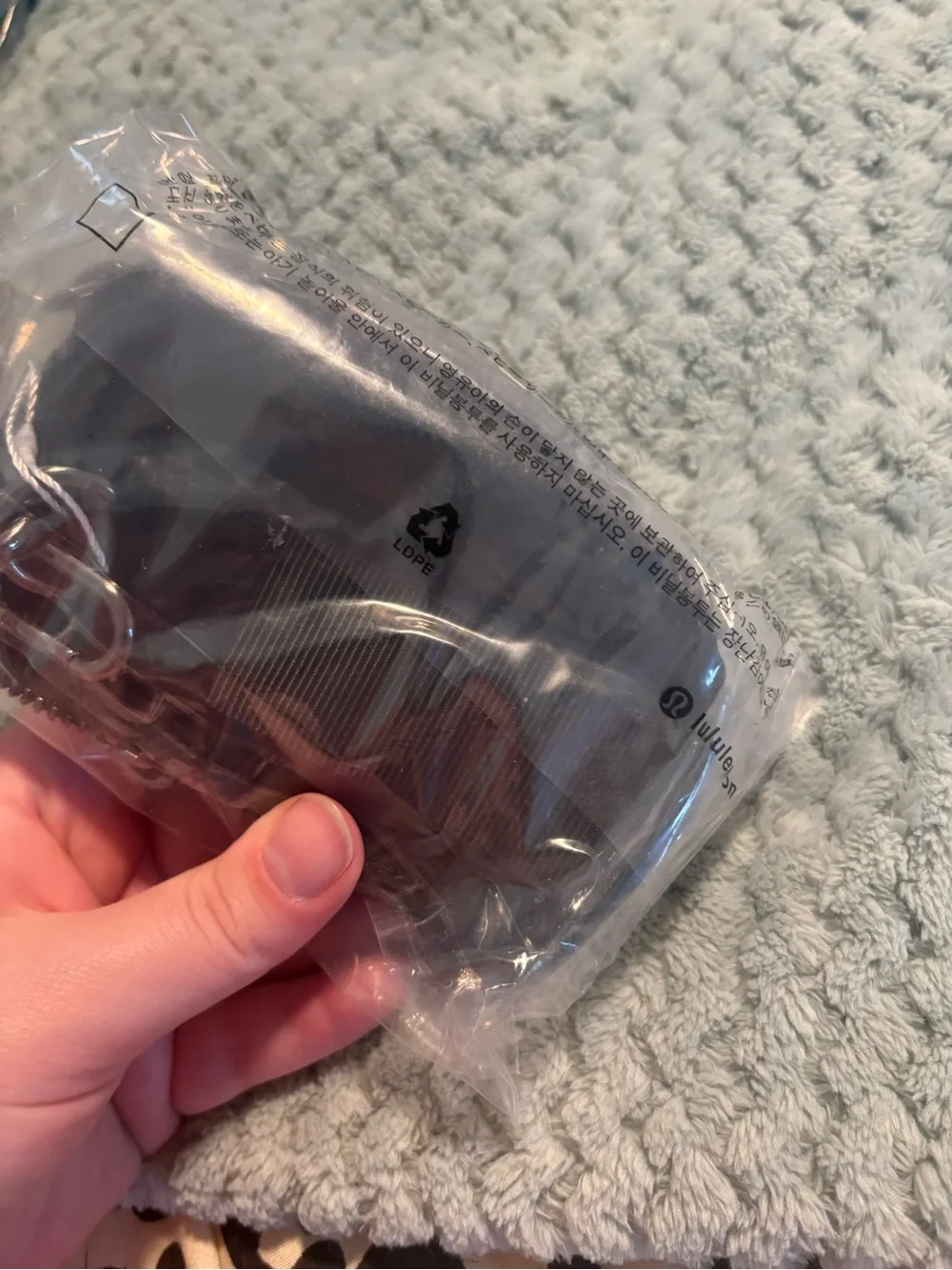 lululemon athletica Black Dual Pouch Wristlet - Picture 2 of 2